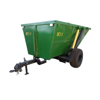 Полуприцеп самосвальный тракторный ПСТ-7 