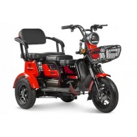 Трицкл электрический VOLT TRIO (серый,черный, зеленый)