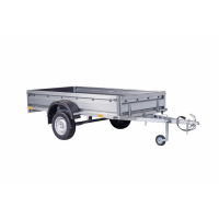 АВТОМОБИЛЬНЫЙ ПРИЦЕП КМЗ "МАСТЕР PRO" 2,6х1,35 (БОРТ 350мм) ресс. AL-KO 	