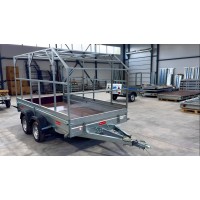 АВТОМОБИЛЬНЫЙ ПРИЦЕП MULLERWAGEN ДВУХОСНЫЙ 1835 X2 PRO 3,5х1,8х0,28 